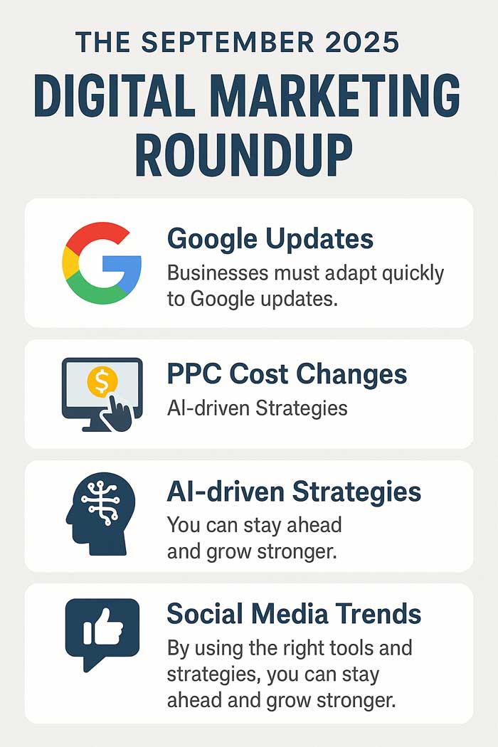 September 2025 Digital Marketing Roundup: What Changed and What You Should Do About It