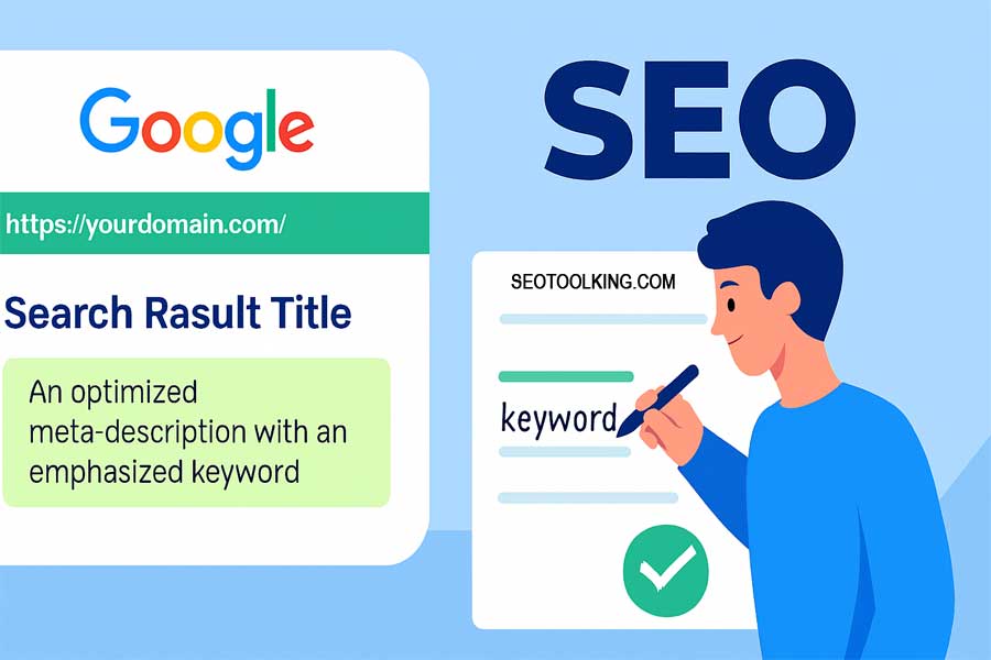 what is meta description in seo, meta description examples, how to write meta descriptions, importance of meta descriptions, seo meta description best practices, google meta description tips, optimize meta description, meta description generator