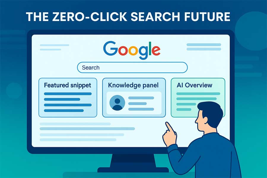 zero click searches seo, google zero click future, seo traffic decline strategies, why google not sending traffic, how to optimize for zero click searches, featured snippets optimization, seo no traffic google, google ai search seo future