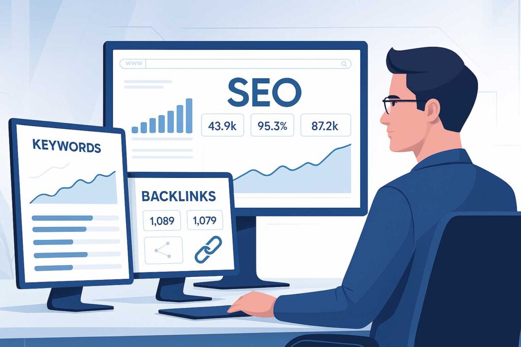 seo summary, search engine optimization overview, seo basics, seo strategy 2025, how seo works, on page seo, off page seo, technical seo, website ranking improvement, small seo tool