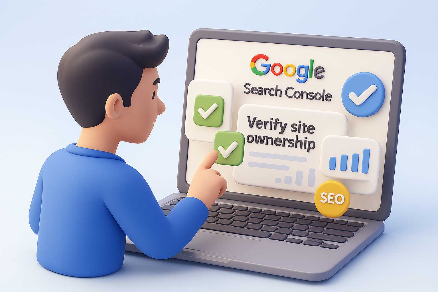 Verifying Website — How to Verify Your Site with Google Search Console