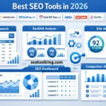 best SEO tools 2026, SEO tools comparison, Ahrefs review, SEMrush alternatives, free SEO tools, seotoolking.com, Small SEO Tools, keyword research tools, technical SEO tools, SEO software